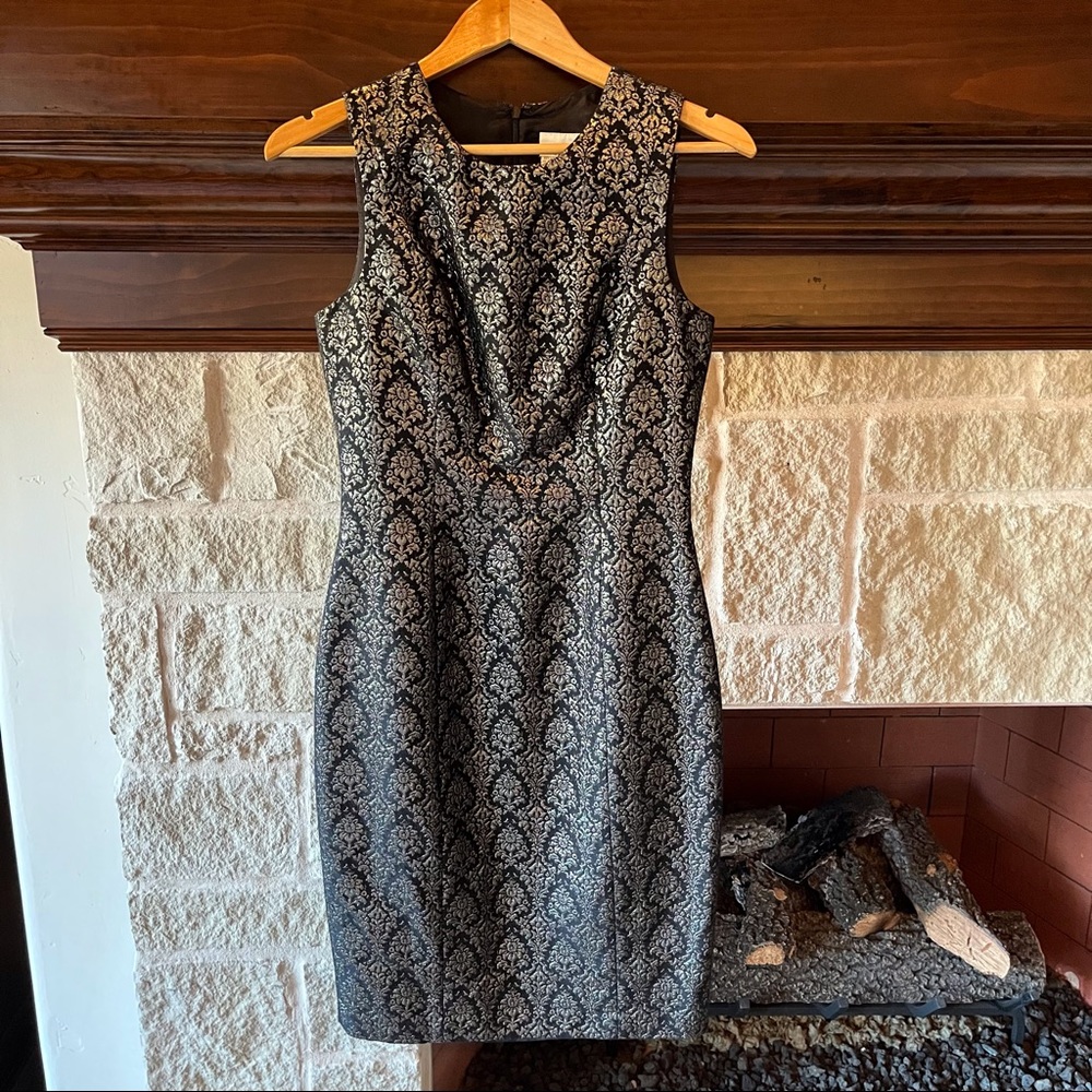 Tracy Reese brocade sheath dress